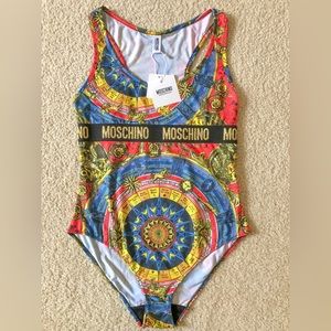 NEW Moschino Women's Foulard Bodysuit Jumpsuit & Rompers One Piece, Size XS